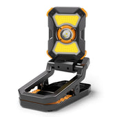 Hokolite Adelante W3  delivers 2100 lumens with clamp and magnetic mounting. USB rechargeable, adjustable head, and 7 lighting modes. Perfect for garage and repair use.