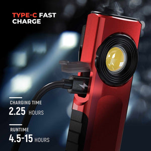 HOKOLITE ANHAY T1 - 1500 Lumen Magnetic Clip EDC Flashlight - 