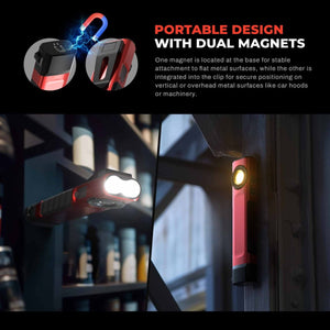 HOKOLITE ANHAY T1 - 1500 Lumen Magnetic Clip EDC Flashlight - 