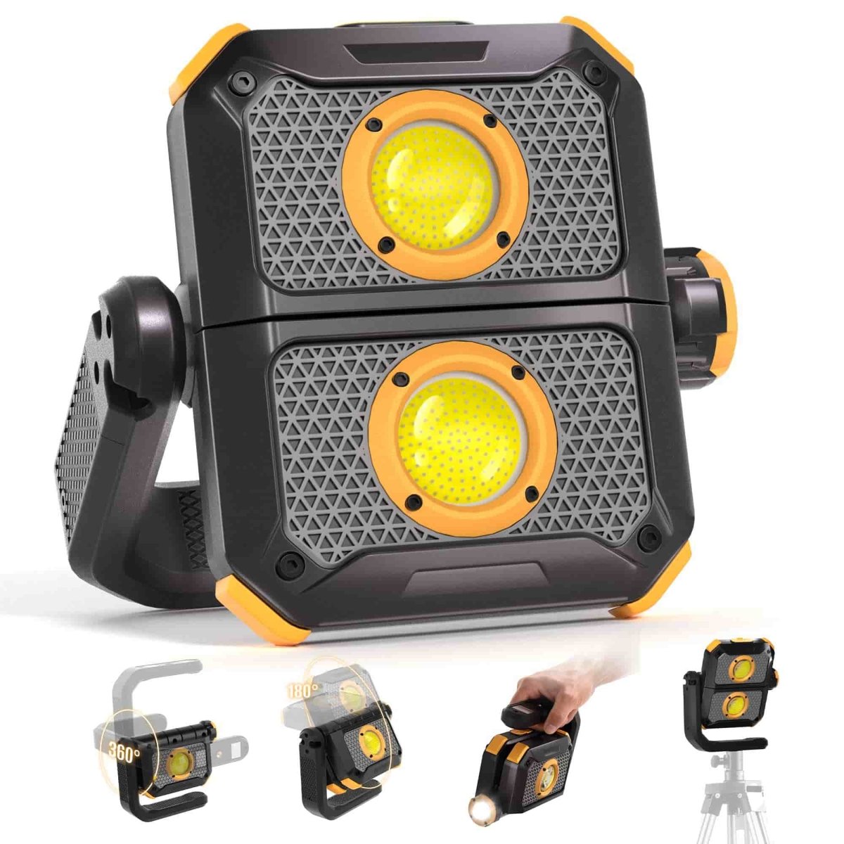 HOKOLITE HOKOILN W1 - 2500lumen 360° Rotatable Magnetic Work Light - 