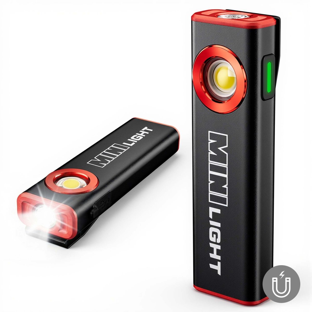 Hokolite Lexall E1 1600 lumen magnetic EDC flashlight for outdoor use