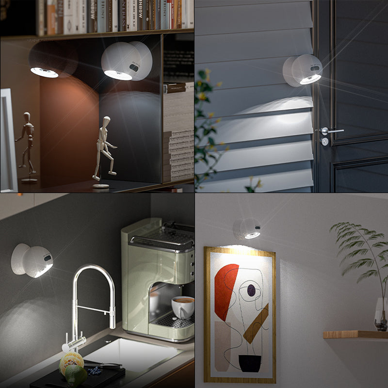 Motion Sensor Night Light 2 Pack | 3 Color | Hokolite