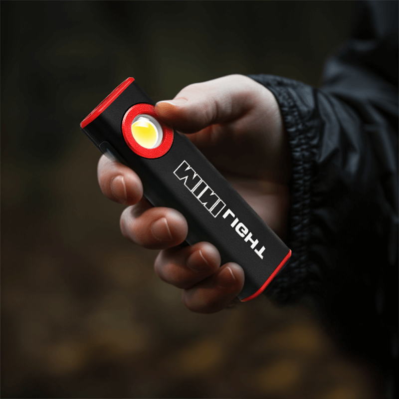 Hokolite-1600-Lumens-Flat-Flashlight-Dual-Light-Source-Magnetic-Flashlights