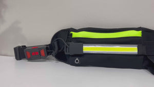 Hokolite 0088 1000 lumen rechargeable running light with waist belt for outdoor use