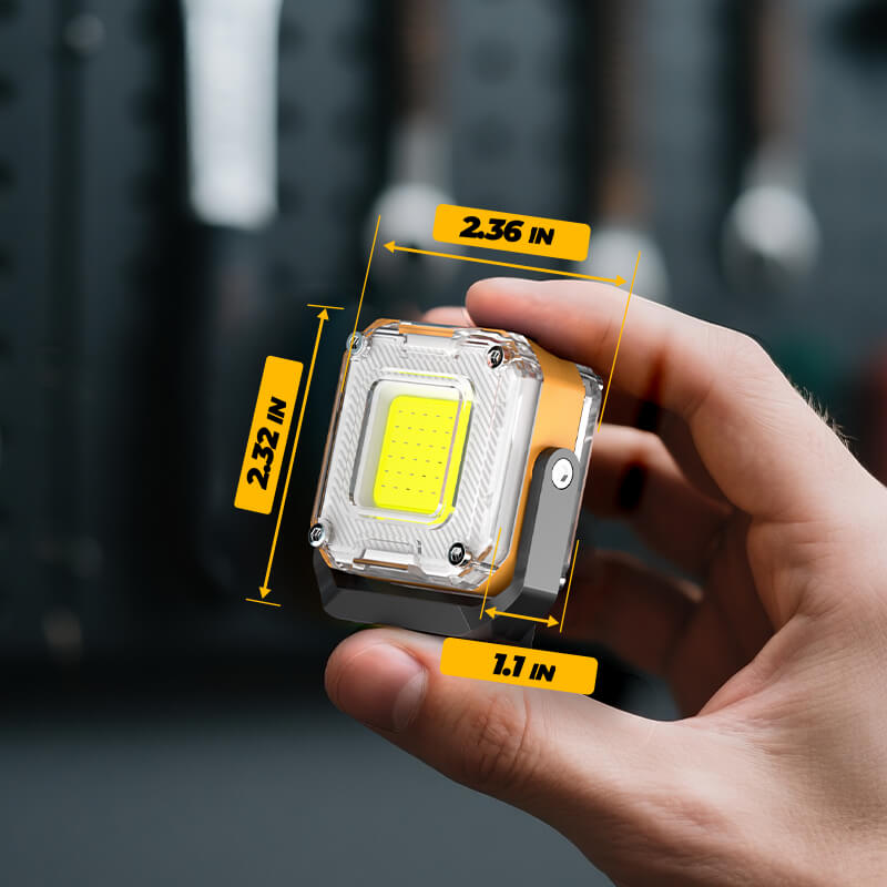 1200 Lumens Rechargeable Double Sided Work Light for Garage and Emergency