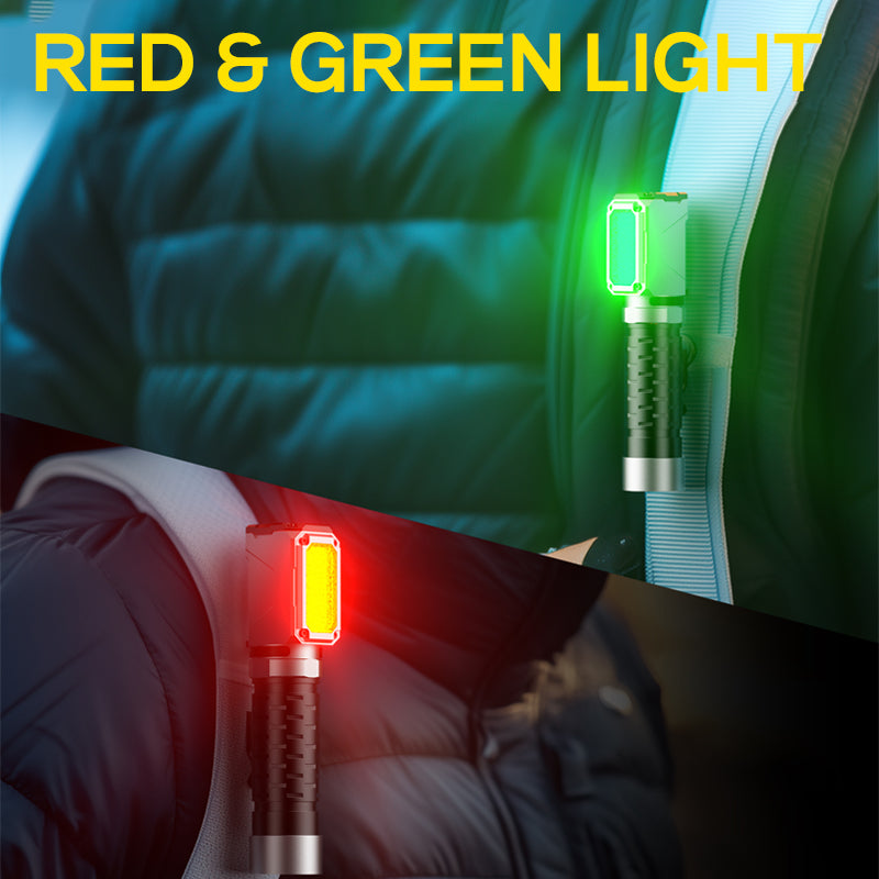 2000 Lumens Headlamp Flashlight With Red Light and Green Light
