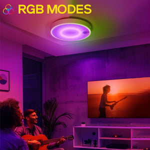 Hokolite-rgb-modes-LED-Ceiling-Light-motion-sensor-light