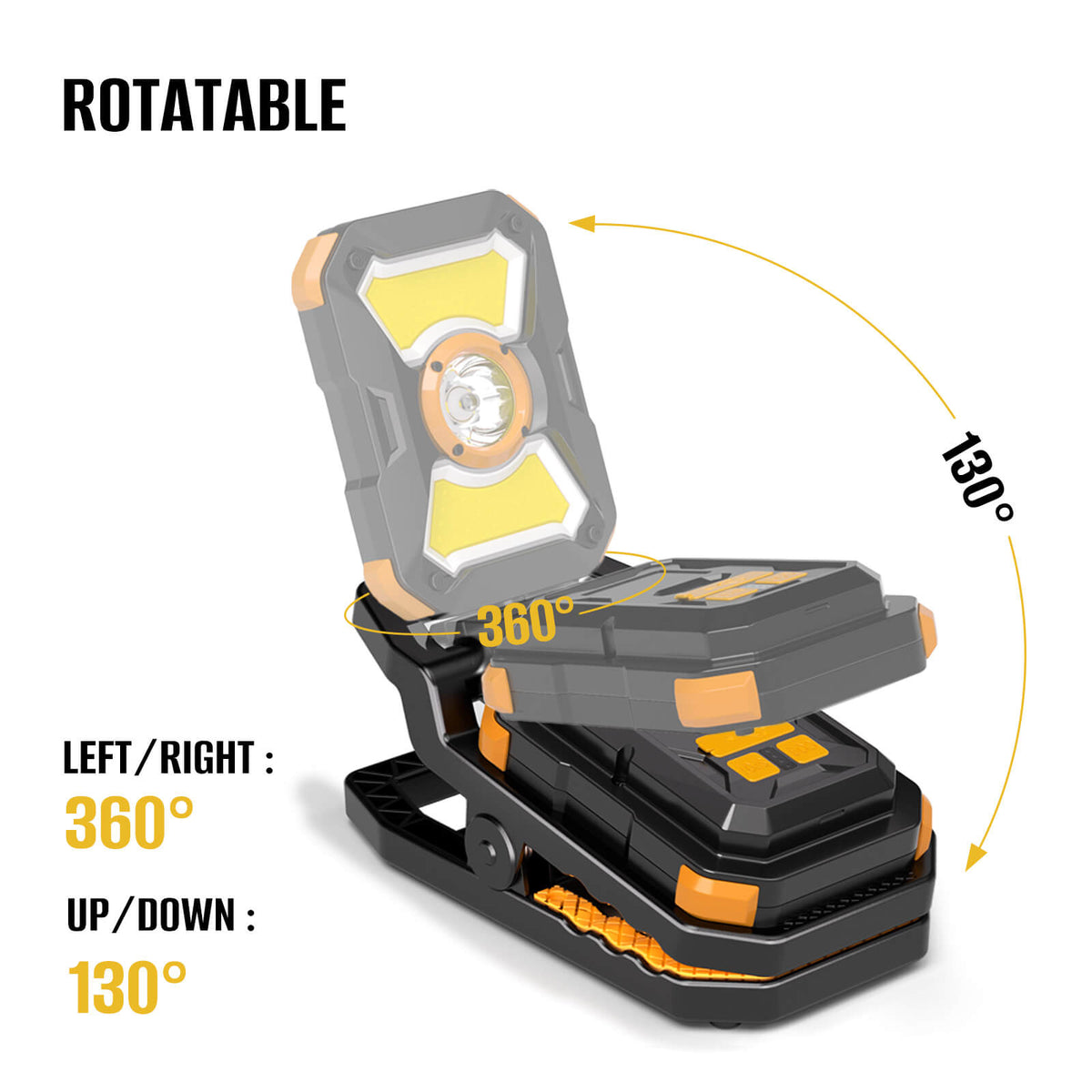 Hokolite-rotatable-rechargeable-magnetic-clamp-work-light-work-lights