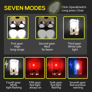 Hokolite-seven-modes-mini-flashlights-keychain-flashlight