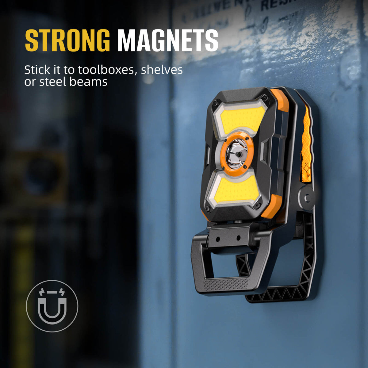 Hokolite-strong-magnet-rechargeable-magnetic-clamp-work-light-work-lights