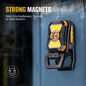 Hokolite-strong-magnet-rechargeable-magnetic-clamp-work-light-work-lights