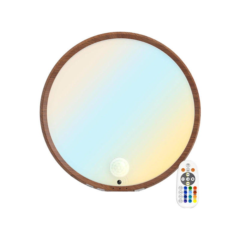 Hokolite-wooden-LED-Ceiling-Light-motion-sensor-light