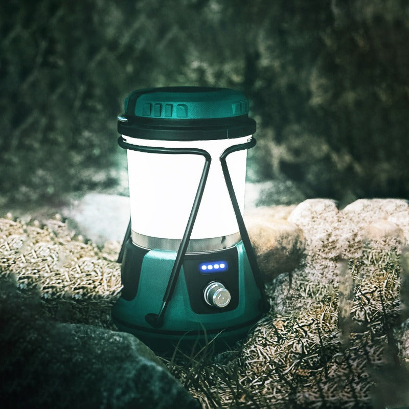 Zigzag LED Camping Lantern Flashlight Dimmable 180LM - Hokolite