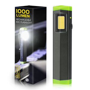 Hokolite-1000-lumens-rechargeable-edc-flashlight