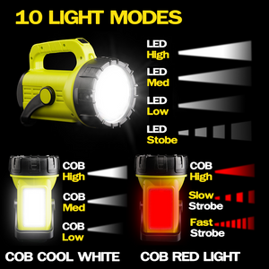 Hokolite 10 light modes led outdoor spot light