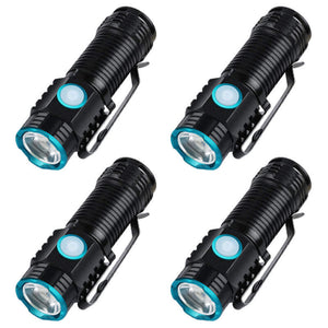Hokolite-1200-lumens-pocket-light-rechargeable-4pack