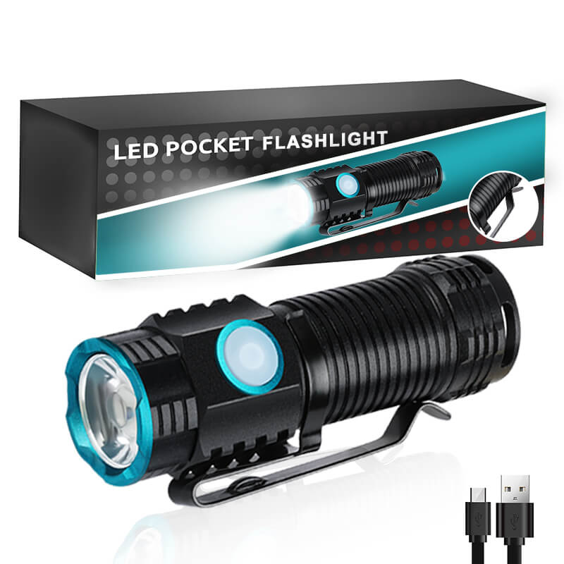 Hokolite-1200-lumens-pocket-light-rechargeable