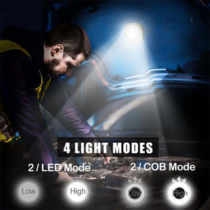 Hokolite 4 light modes LED Rechargeable Work light
