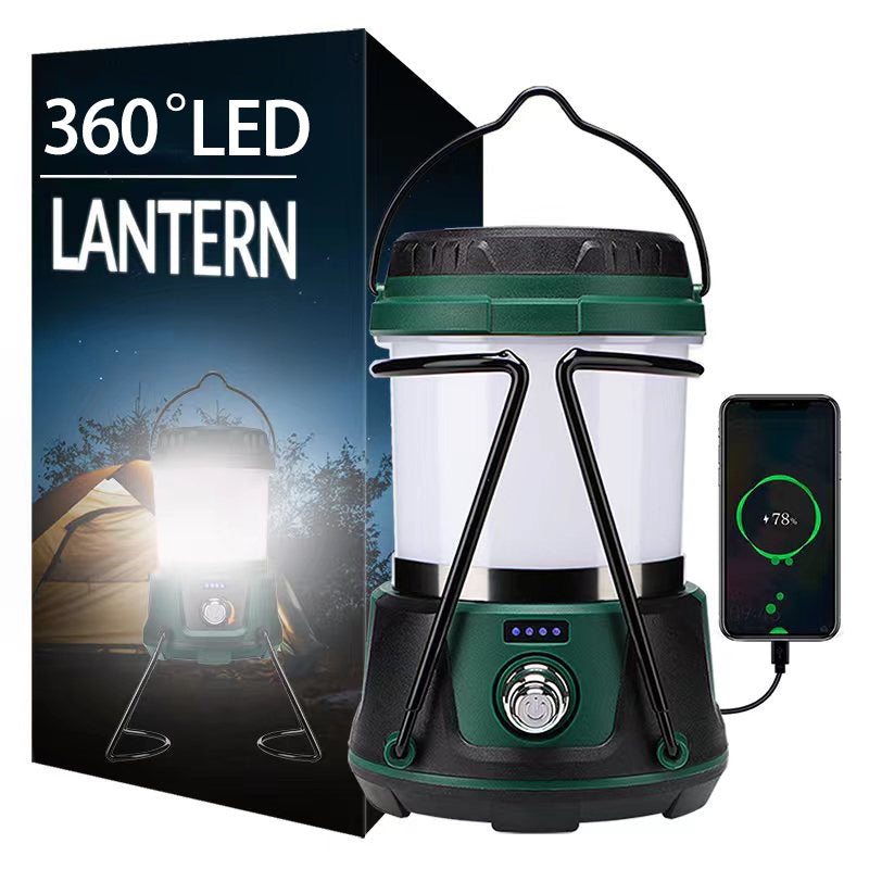 Hurricane Lantern 2500lm Tent Lamp for Outdoor - Hokolite 1 Pack
