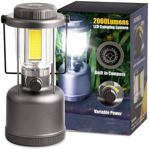 Camping Lantern, CT CAPETRONIX Lanterns for Power Outages 6000mAh