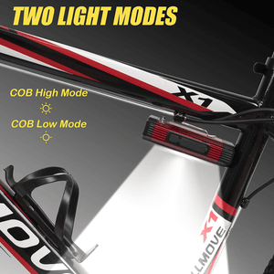 Hokolite 2 cob rechargeable bike light
