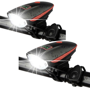 1400 Lumens  LED Rechargeable Bicycle Headlight