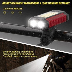 Hokolite 3 led lights Front Bike Light 