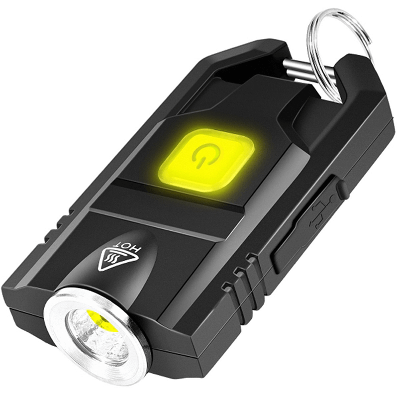 Compact Keychain Flashlight 500LM Hat Clip Light - Hokolite