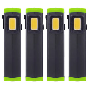 Hokolite-600-Lumens-Pocket-Every-Day-Carry-EDC-Flashlight-Rechargeable-4-pack