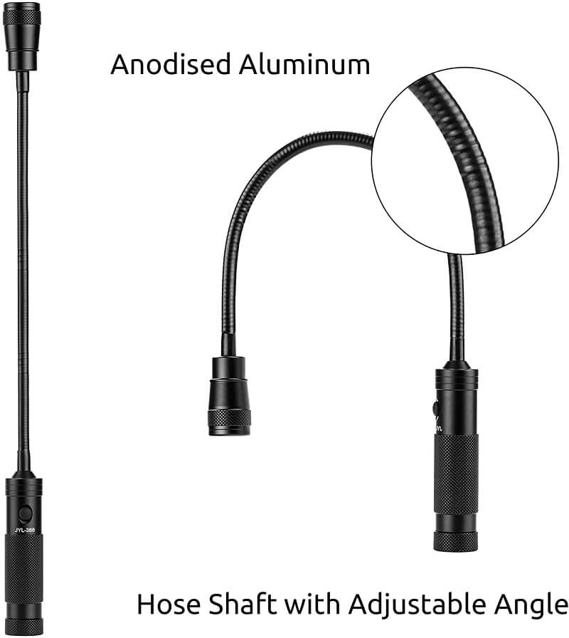 Hokolite work light anodised alumimum 