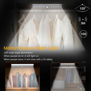 Hokolite closet light with motion sensor 120° wide-angle illumination