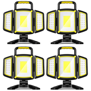 8000-Lumens-LED-Work-Light-Stand-Three-head-construction-light-For-Jobsite-Lighting-4-pack