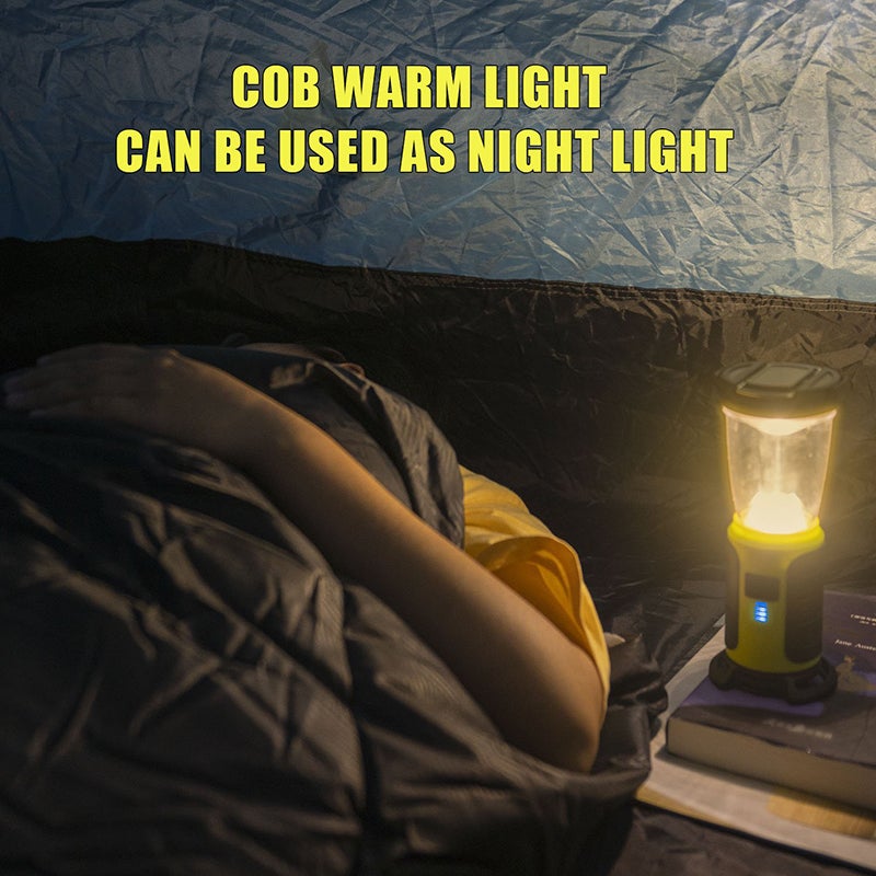 800 Lumens Rechargeable Flashlight With Lantern