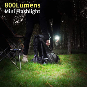 800 lumens mini flashlight