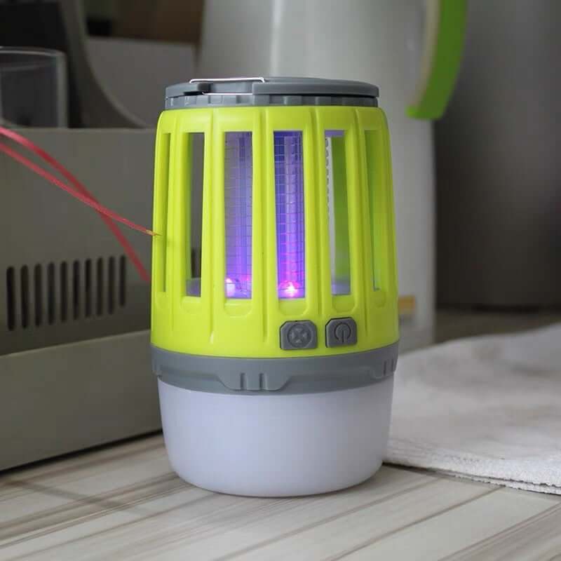 LED Camping Lantern Bug Zapper 3 In 1,Portable Indoor Outdoor Mosquito - Foto 5