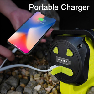 Hokolite rechargeable led spot light can Charge your phones