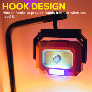 Hokolite rechargeable led work light work light Hook-design