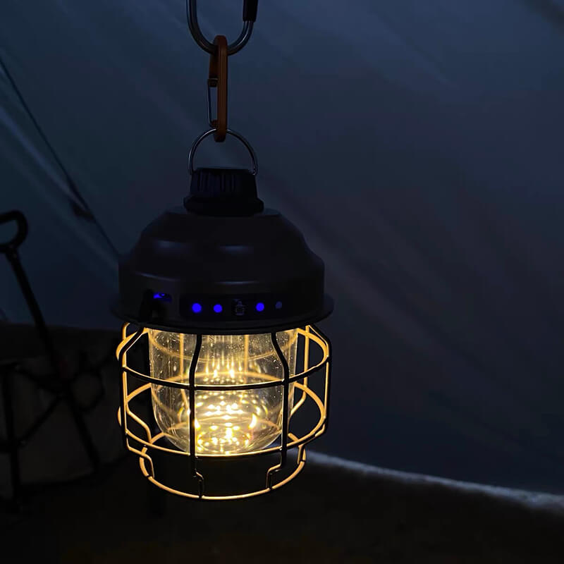 Small Hanging Lantern For Backpacking - Hokolite