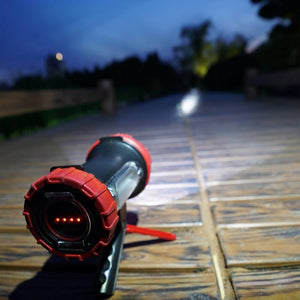Hokolite 1200 Lumens LED Rechargeable Spotlight Flashlight With Tripod Long exposure