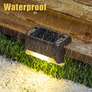 Solar Powered LED Deck Lights 4/8/12/16pk Waterproof