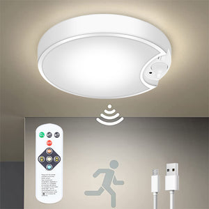 Hokolite-Rechargeable-LED-Motion-Sensor-Ceiling-Light-With-Remote