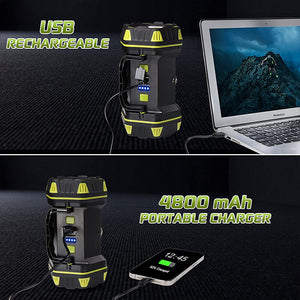 Hokolite USB rechargeable camp lantern can charge your smartphone