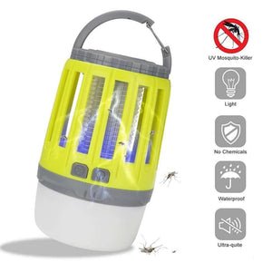 2 In 1 LED Rechargeable Mosquito & Bug Zapper Light