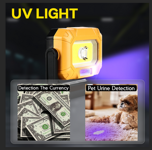 Hokolite rechargeable led work light work light UV light