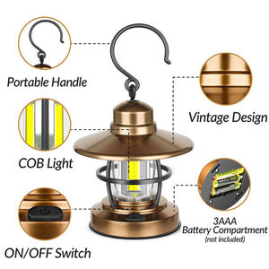 Hokolite battery operated lantern details