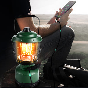 USB Rechargeable Camping Lantern 3000 Lumen - Hokolite Orange / 1 Pack
