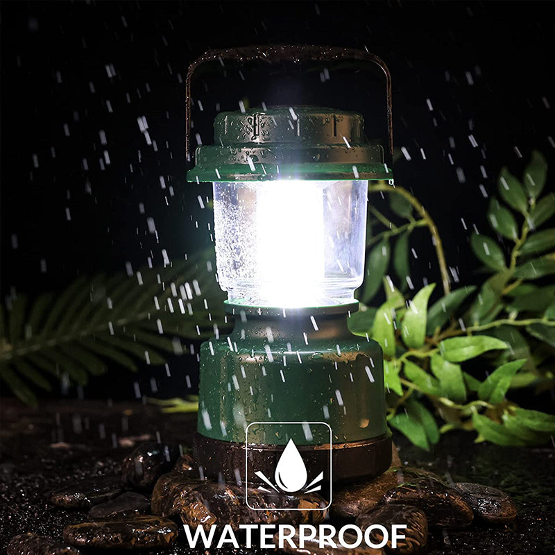 Hurricane Lantern 2500lm Tent Lamp for Outdoor - Hokolite 1 Pack