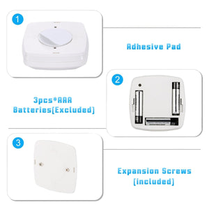 HOKOLITE 0065 - Warm White Easy Installation Motion Sensor Light - 