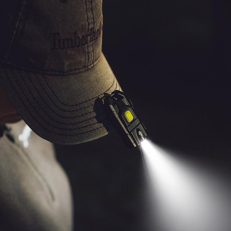 Hokolite-500-Lumens-Rechargeable-Keychain-Flashlight-With-Cap-Light
