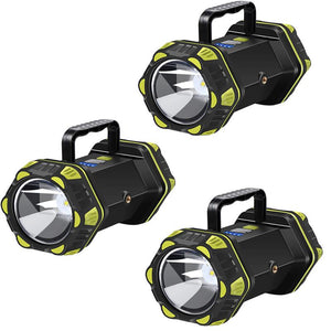 Hokolite 1500 lumens camp lantern flashlight 3 pack